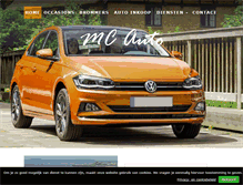 Tablet Screenshot of mc-auto.nl